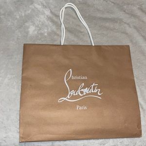 Christian Louboutin Shopping Bag Empty